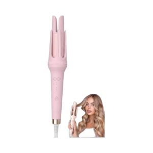 CurlSpin Automatic Hair Curler – Pink
