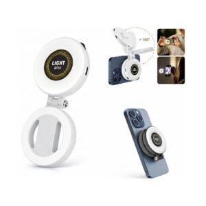 GlowSnap W50 Magnetic Selfie Light – White